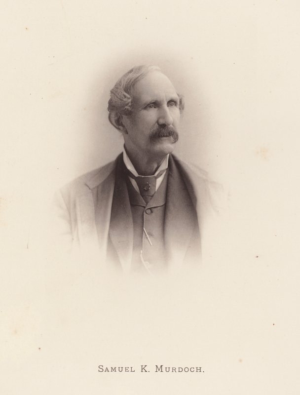 Fremtrædende pennsylvanere: Samuel K Murdoch (s/h-foto) af American Photographer
