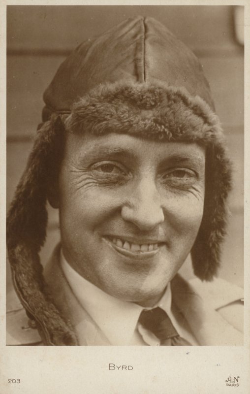 Richard E Byrd, amerikansk flådeofficer, flyver og opdagelsesrejsende (s/h-foto) af American Photographer