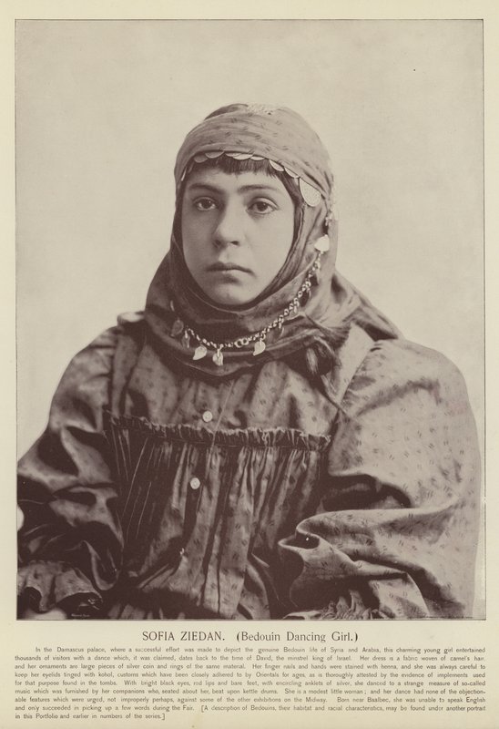 Sofia Ziedan, Beduin dansepige af American Photographer