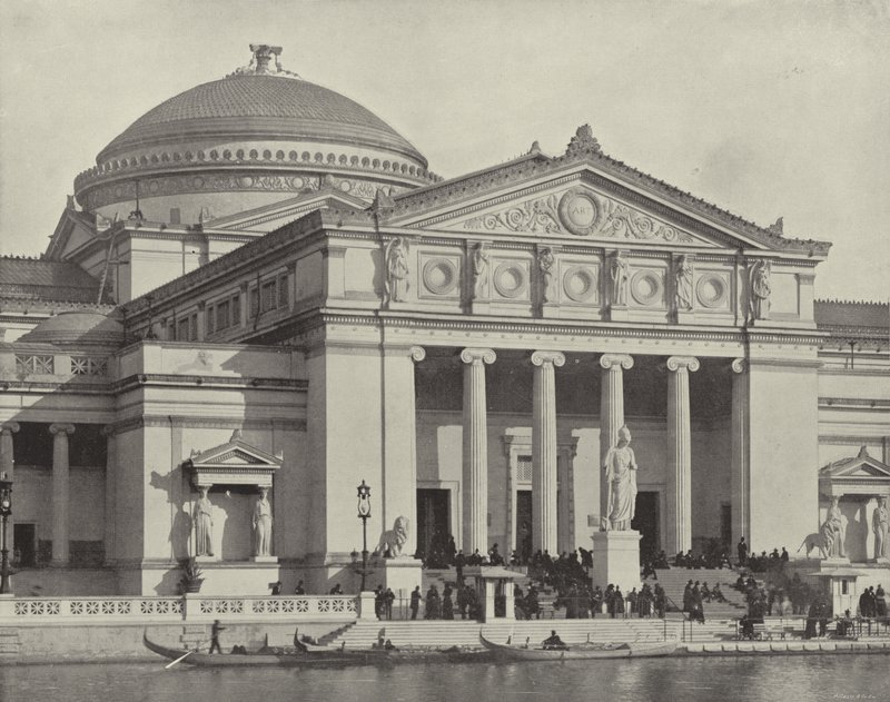 South Porch of the Art Palace af American Photographer