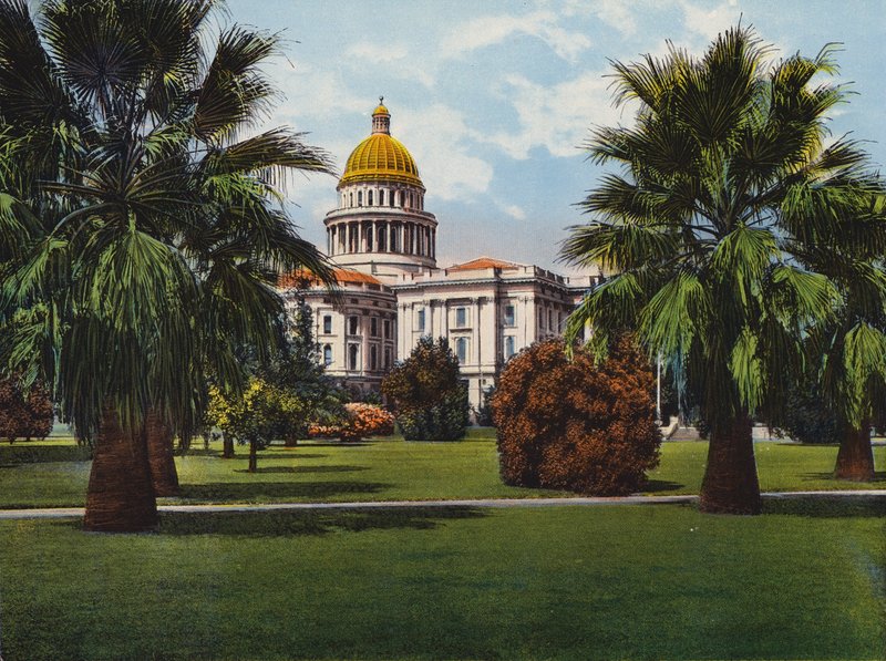 State Capitol, Sacramento, Californien (farvefoto) af American Photographer