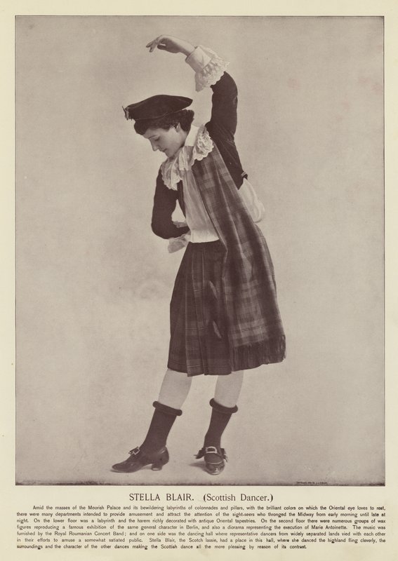 Stella Blair, skotsk danser af American Photographer