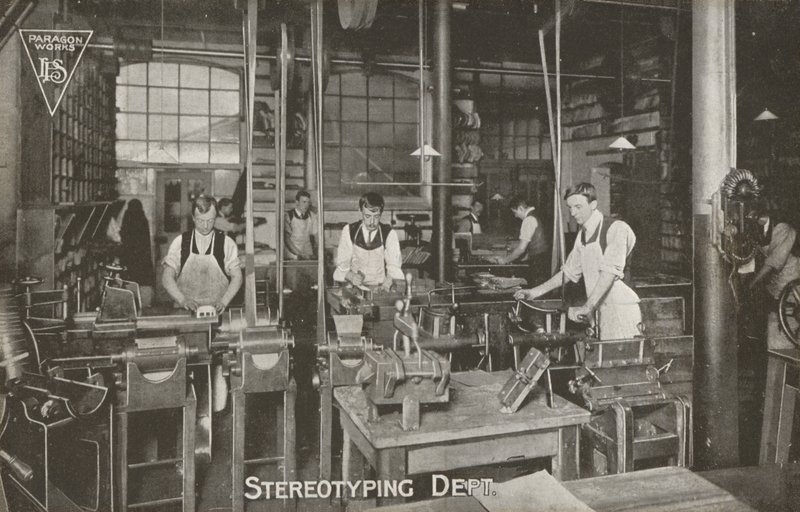 Afdeling for stereotyper (s/h-foto) af American Photographer