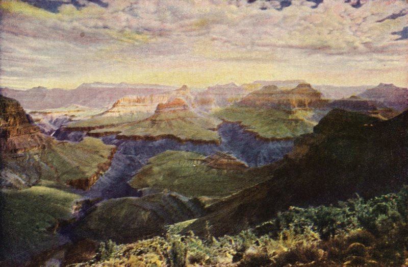 Solopgang fra Hermit Trail, Grand Canyon National Park (farvefoto) af American Photographer