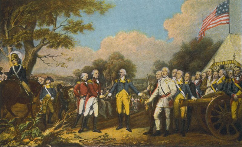 Burgoynes overgivelse, Saratoga af American Photographer