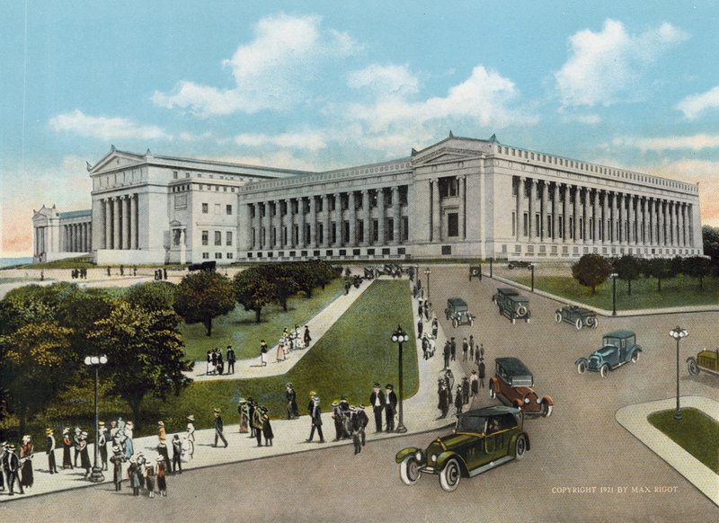 Field Museum of Natural History (farvet foto) af American Photographer