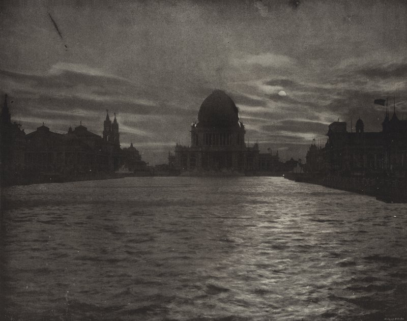 The Grand Basin ved Moonlight af American Photographer