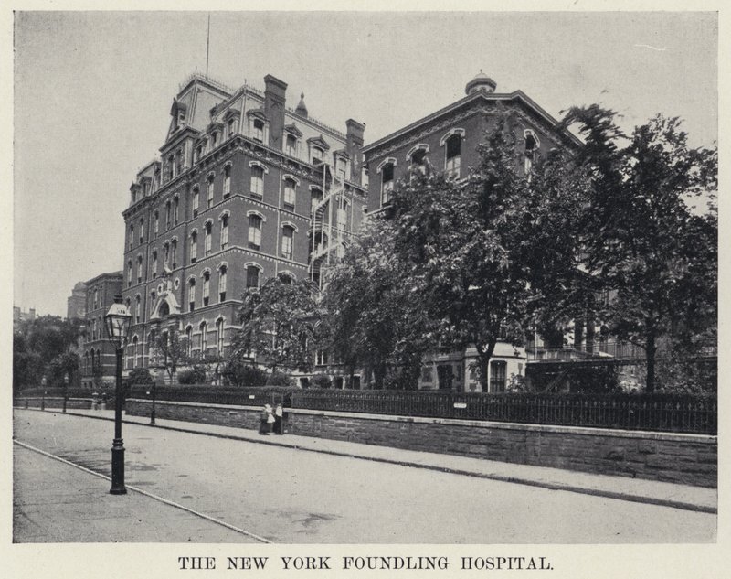 New York Foundling Hospital (s/h foto) af American Photographer