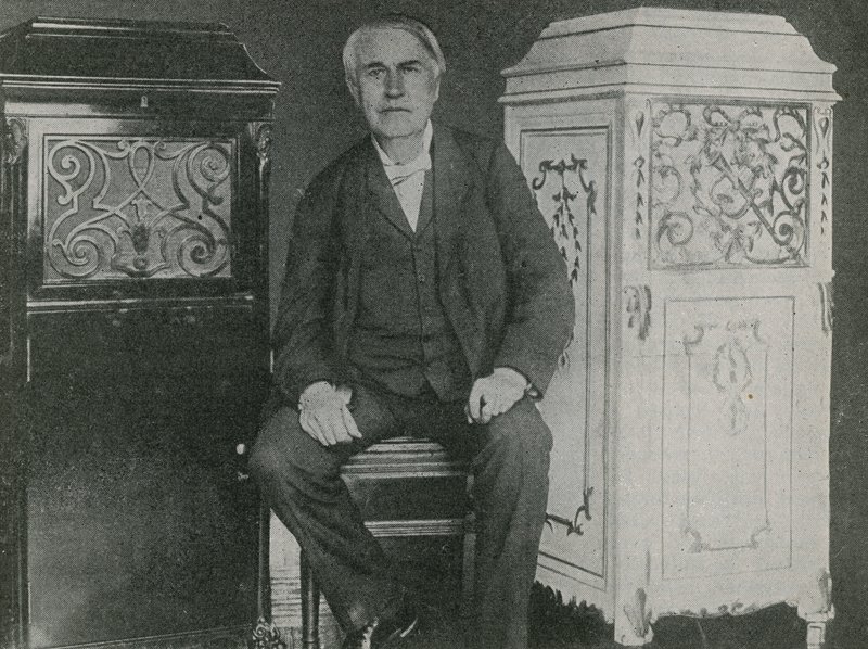 Thomas Edison, amerikansk opfinder af American Photographer