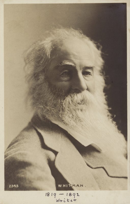 Walt Whitman (1819-1893), amerikansk digter af American Photographer
