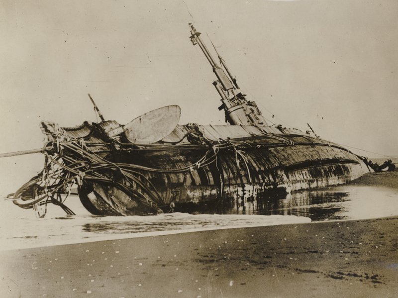 Forulykket amerikansk h3-ubåd, 1917 af American Photographer