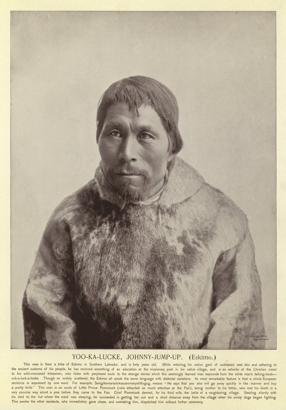 Yoo-Ka-Lucke, Johnny-Jump-Up, Eskimo af American Photographer