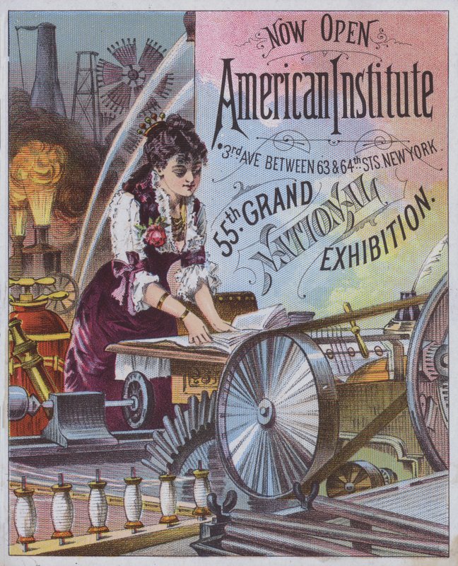 55th Grand National Exhibition, American Institute, New York, USA af American School