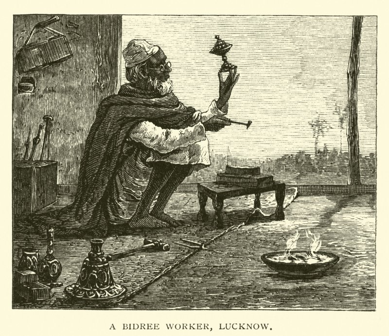 En bidree-arbejder, Lucknow af American School