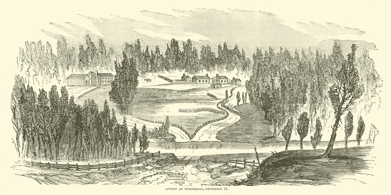 Action i Whitehall, 16. december, december 1862 af American School