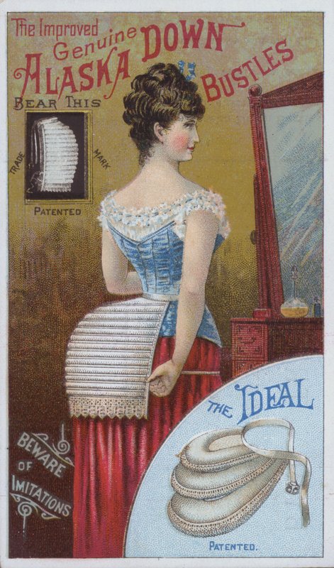 Advertisement for Alaska down women