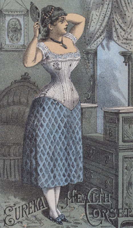 Advertisement for Eureka health corsets for womendani af American School