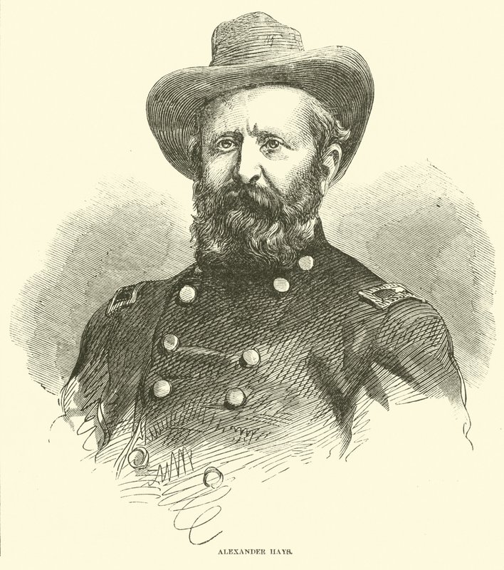 Alexander Hays, maj 1864 af American School