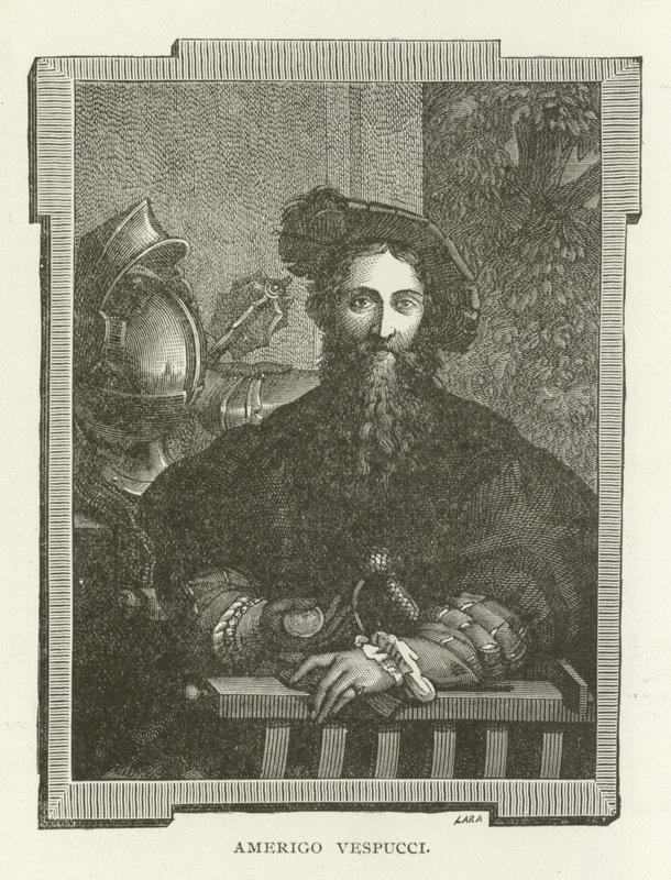Amerigo Vespucci af American School