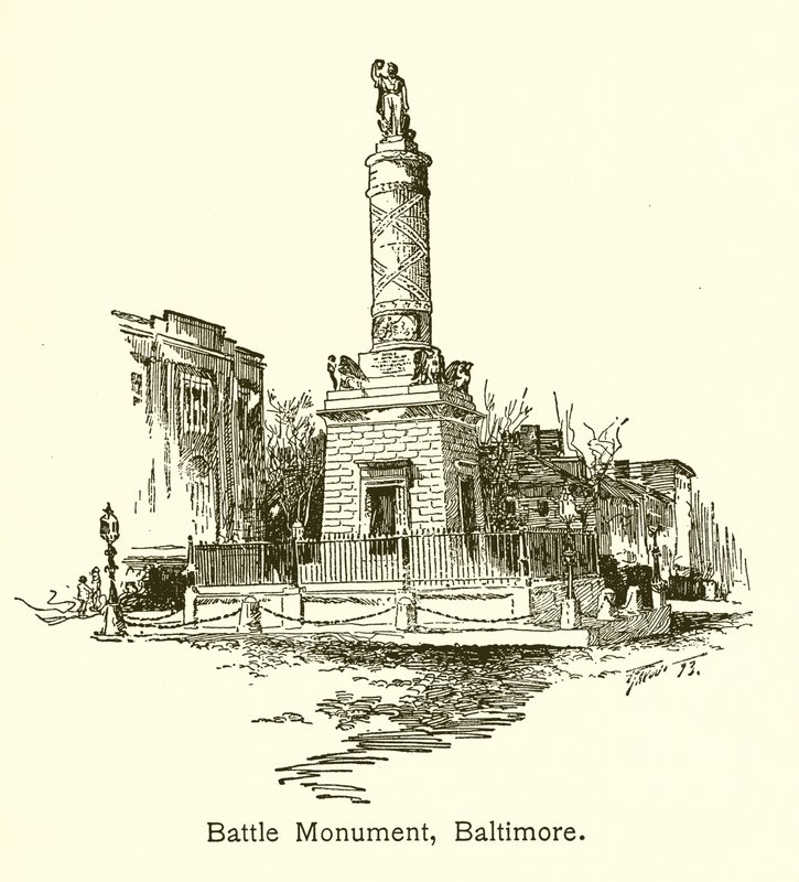 Kampmonumentet, Baltimore af American School