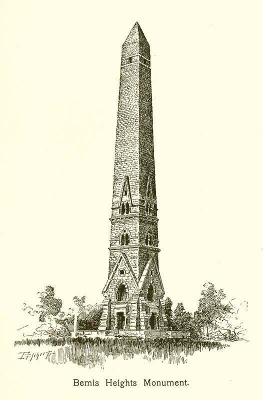 Bemis Heights-monumentet af American School