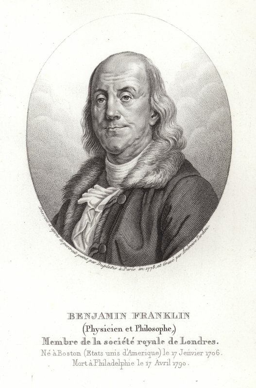 Benjamin Franklin af American School