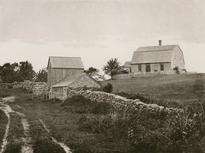 Fødested for Commodore O. H. Perry, South Kingston (fotogravure) af American School