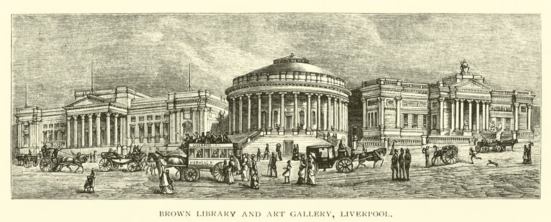 Brown Library and Art Gallery, Liverpool af American School