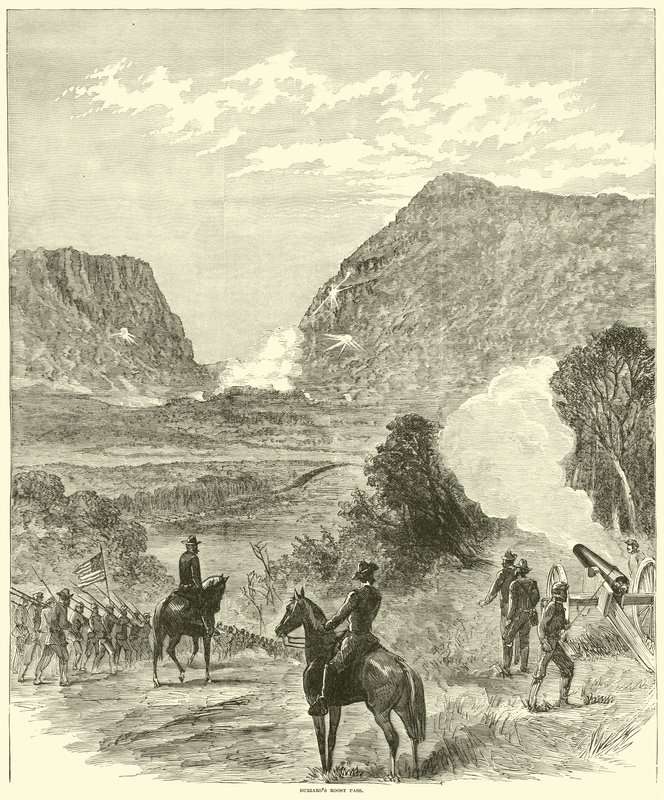 Buzzards Roost Pass, maj 1864 af American School
