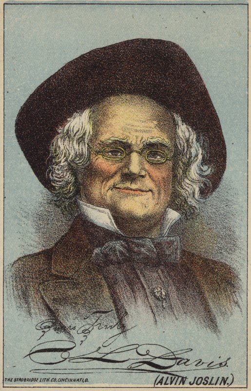 CL Davis Portræt (Alvin Joslin) af American School