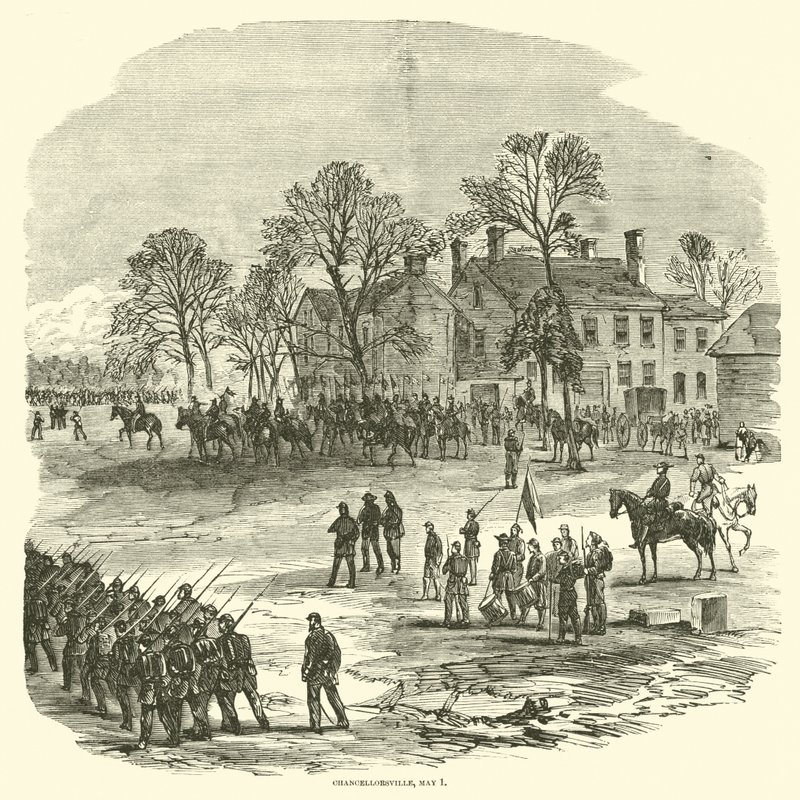 Chancellorsville, 1. maj, maj 1863 af American School