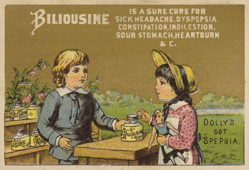 Børn, der giver medicin til Dolly af American School