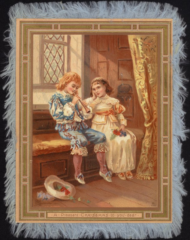Børn i 1600-tals kostume af American School