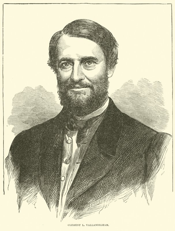 Clement L Vallandigham, maj 1863 af American School