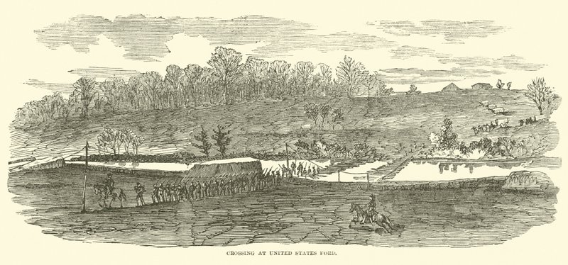 Krydsning ved United States Ford, januar-april 1863 af American School