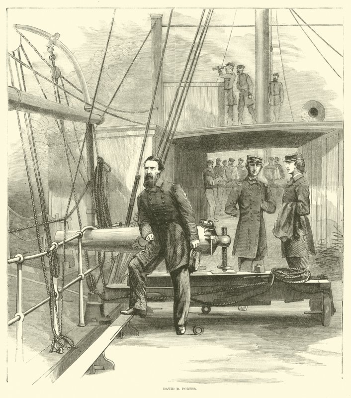 David D Porter, januar 1865 af American School