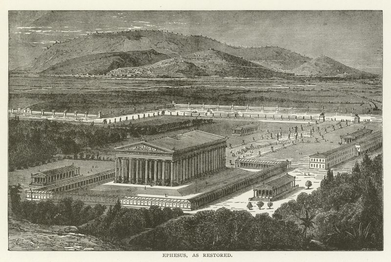 Efesos, som genoprettet af American School