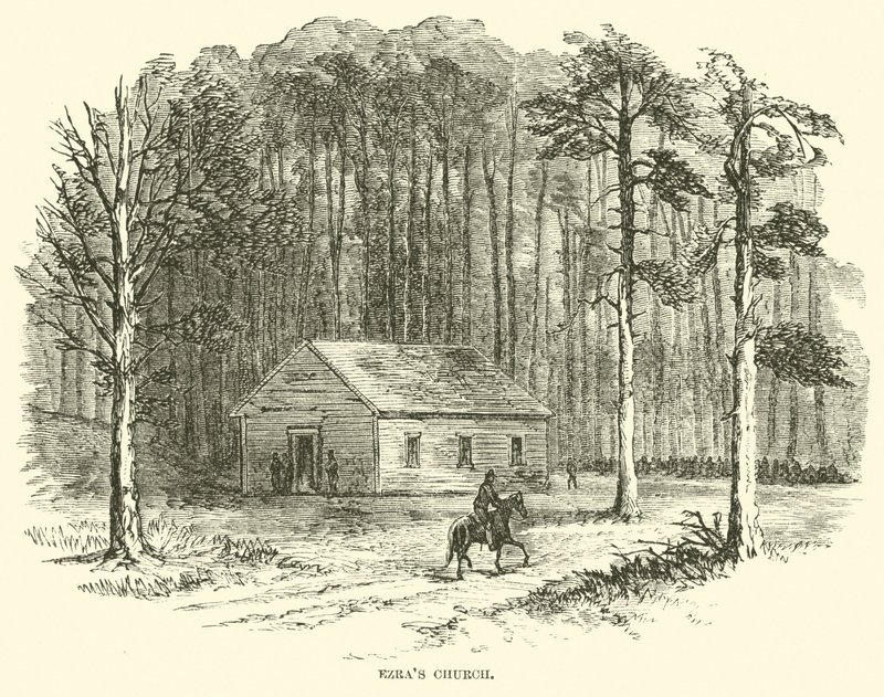 Ezras kirke, august 1864 af American School