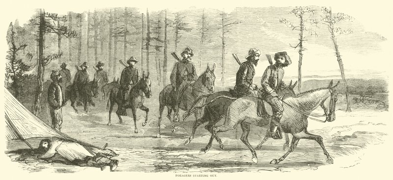 Foragere starter i marts 1865 af American School
