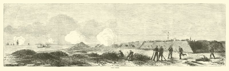 Fort Fisher, december 1864 af American School