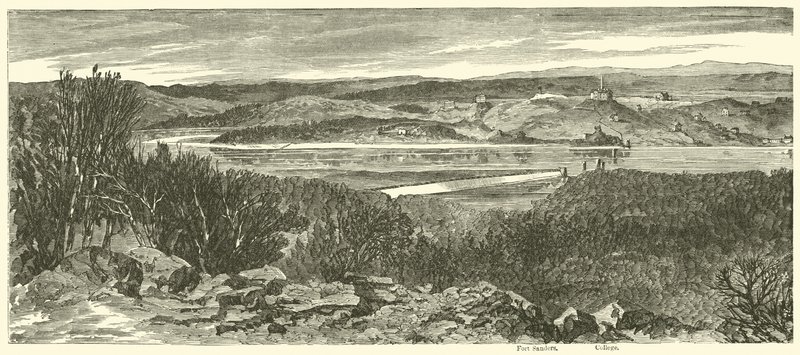 Fort Sanders, College, november 1863 af American School
