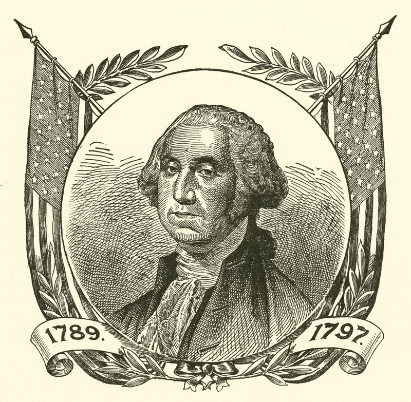 George Washington (kobberstik) af American School