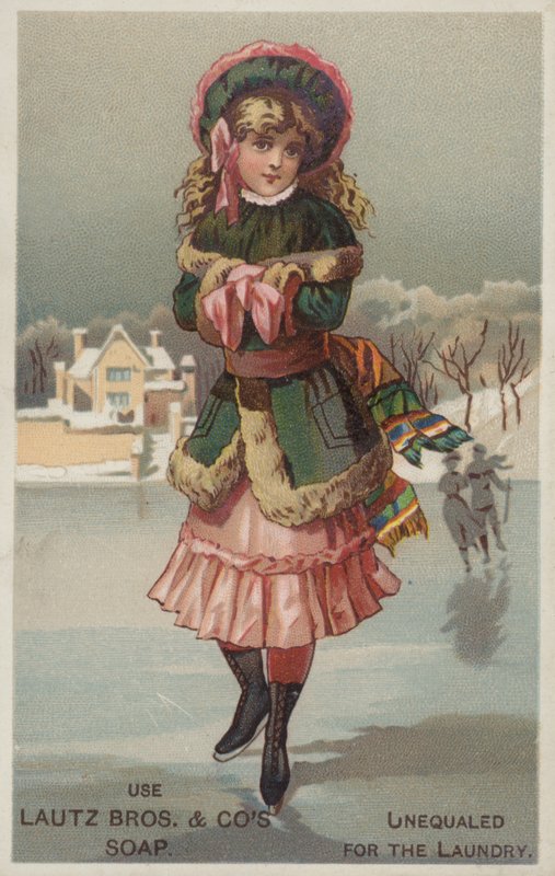 Pige skøjteløb af American School