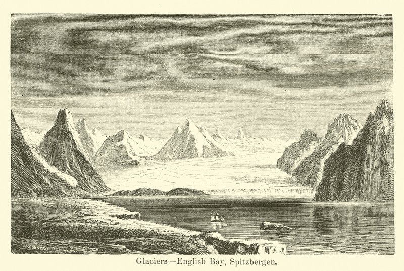 Gletsjere, English Bay, Spitzbergen af American School
