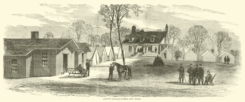 Grants hovedkvarter, City Point, januar 1865 af American School