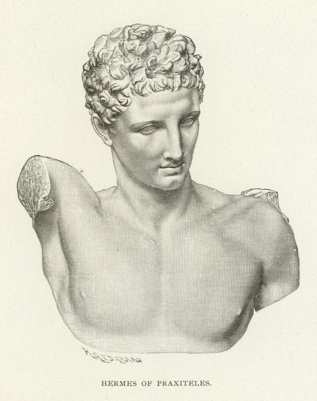 Hermes af Praxiteles af American School