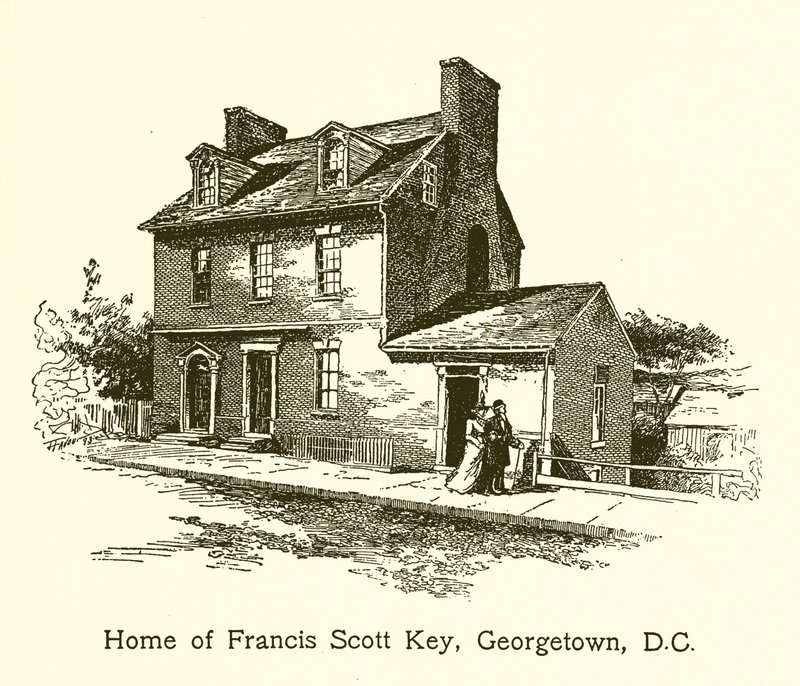 Hjemsted for Francis Scott Key, Georgetown, D.C af American School