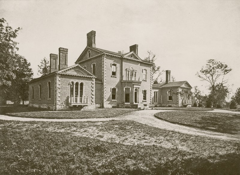 Henry Clays hjem (fotogravure) af American School