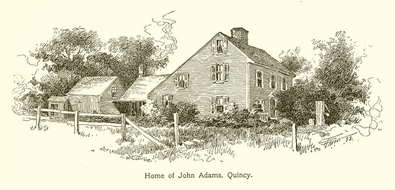 Hjem for John Adams, Quincy af American School