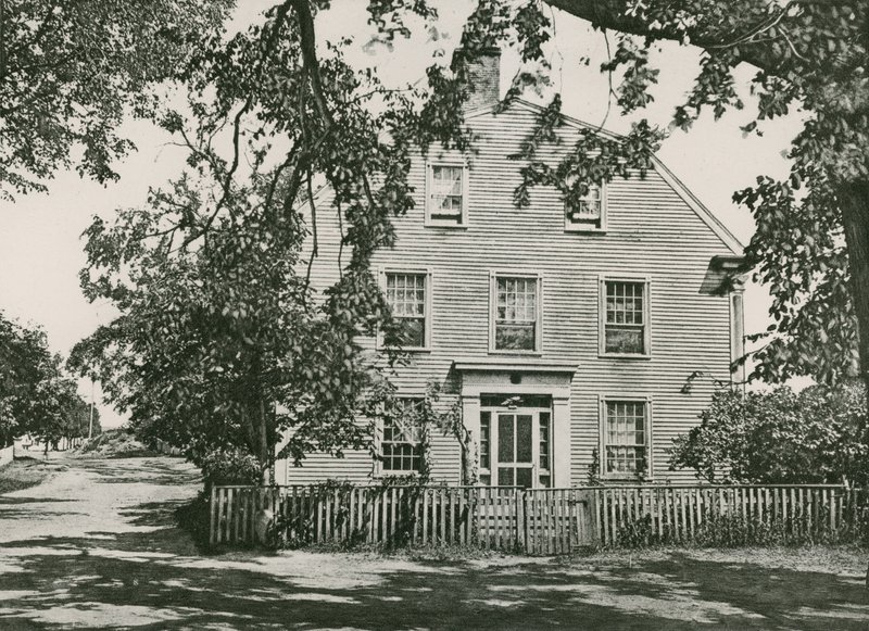 Hjem for Sir William Pepperell, Maine (fotogravure) af American School